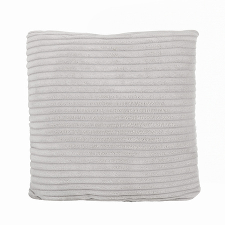 KiddyMoon Kindersessel aus Schaumstoff Sessel für Kinder Kinderzimmer Faltmatratze Relaxsessel Kuschelsessel, hellgrau, Kindersofa mit Kissen