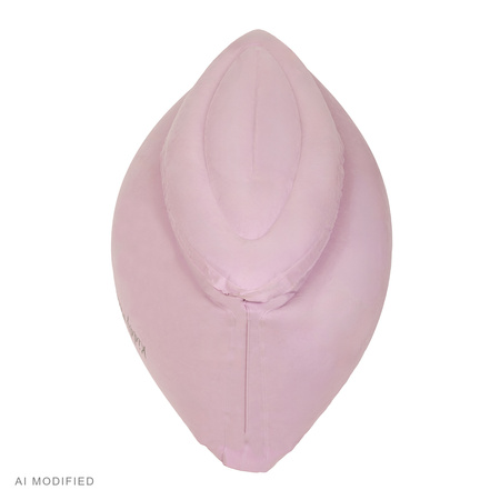 KiddyMoon Peapod Sensorischer Stuhl für Kinder Aufblasbarer Entlastungstherapie, rosa, M