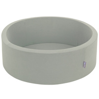 KiddyMoon Überzug Fürs Bällebad, Salbeifarben, 90x30cm