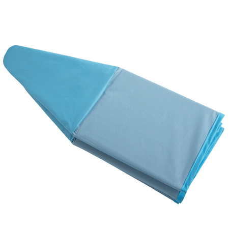 Faltbare Bällebad mit Bälle für Kinder Spielbad, blau:gelb/grün/blau/rot/orange, 100 Bälle
