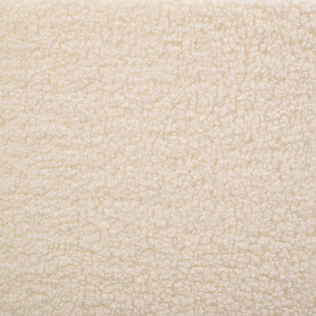KiddyMoon Bällebad für Baby mit Teddy-Plüsch, Größere 7 cm Bälle für Eine Vollere Füllung, ab 8 Monaten, Abnehmbarer Bezug, Creme, 90 x 30 cm Ohne Bälle