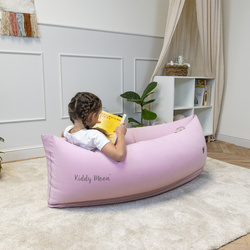 KiddyMoon Peapod Sensorischer Stuhl für Kinder Aufblasbarer Entlastungstherapie, rosa, M