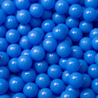 KiddyMoon Kinder Bälle für Bällebad Baby Plastikbälle Spielbälle ∅6cm Made in EU, blau, 200 Bälle/6cm