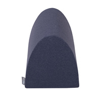 KiddyMoon Spielplatz aus Schaumstoff Hügel/Tunnel Hindernisläufen, dunkelblau, Multi-Größe