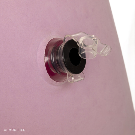 KiddyMoon Peapod Sensorischer Stuhl für Kinder Aufblasbarer Entlastungstherapie, rosa, M