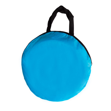 Baby Spielzelt Mit Plastikbällen Für Kinder Leicht und Kompakt ideal für Drinnen Und Draußen Fördert Sensorische Integration Schneller Aufbau, blau:perle-transparent, 100 Stück