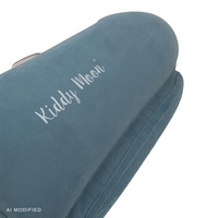 KiddyMoon Peapod Sensorischer Stuhl für Kinder Aufblasbarer Entlastungstherapie, blau, M