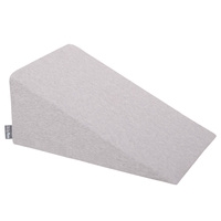 KiddyMoon Spielplatz aus Schaumstoff mit Bällebad und Bällen Hindernisläufen, hellgrau:perle/grau/transparent/babyblue/minze, Bällebad (100 Bälle) + Zwickel