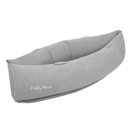 KiddyMoon Peapod Sensorischer Stuhl für Kinder Aufblasbarer Entlastungstherapie, grau, L