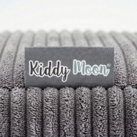 KiddyMoon Hüpfpolster für Kinder Hüpfmatratze Kindertrampolin für Zuhause Turnmatte Matratze zum Hüpfen Abnehmbarer Bezug Waschbar, Dunkelgrau, Hüpfpolster