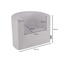 KiddyMoon Schaumstoff Kindersitz Montessori-Spielzeug Schaum spielzeug Weiche Kindermöbel und viel Spaß für Kinder Babys Sessel, Hergestellt in der EU, , Sessel