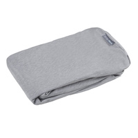 KiddyMoon Überzug fürs Bällebad  für Babys Kinder, hellgrau, 120x30cm