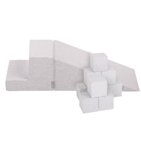 KiddyMoon Spielplatz aus Schaumstoff Würfel/Zwickel L/Stüfchen, , Multi-Größe