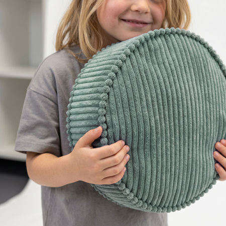 KiddyMoon 3-Teilige Schaumstoff Elements für Kinder Kinderzimmer-Accessoire, grün/beige/dunkelgrau, Sx3