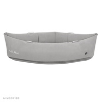 KiddyMoon Peapod Sensorischer Stuhl für Kinder Aufblasbarer Entlastungstherapie, grau, L