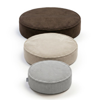 KiddyMoon 3-Teilige Schaumstoff Elements für Kinder Kinderzimmer-Accessoire, jasnoszary-beżowy-brązowy