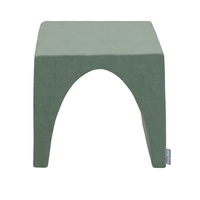 KiddyMoon Spielplatz Velvet Aus Schaumstoff Für Babys Hindernisläufen, Hergestellt In Der EU, waldgrün, Multi-Größe