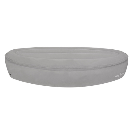 KiddyMoon Peapod Sensorischer Stuhl für Kinder Aufblasbarer Entlastungstherapie, grau, XL