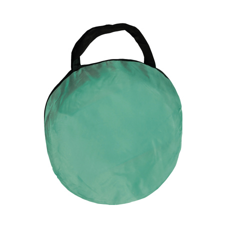 Baby Spielzelt Mit Plastikbällen Für Kinder Leicht und Kompakt ideal für Drinnen Und Draußen Fördert Sensorische Integration Schneller Aufbau, minze, 105x90