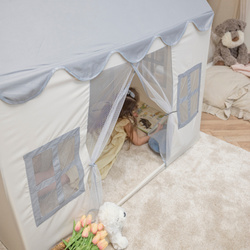 KiddyMoon Kinderzelt Spielhaus Faltbares Für Kinder Spielzelt Strapazierfähiges Material Kinderspielzelt Fördert Kreativität Ideal Für Drinnen Und Draußen Leicht Zu Reinigen, weiß-grau:dunkeltürkis/pastellbeige/grüngrau/lachsfarbe, 300 Bälle