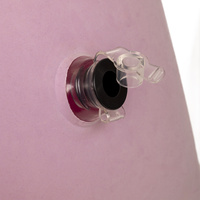 KiddyMoon Peapod Sensorischer Stuhl für Kinder Aufblasbarer Entlastungstherapie, rosa, M