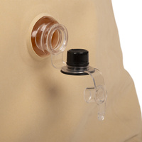 KiddyMoon Peapod Sensorischer Stuhl für Kinder Aufblasbarer Entlastungstherapie, beige, M