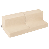 KiddyMoon Spielplatz aus Schaumstoff Stüfchen/Stüfchen, sandbeige, Multi-Größe