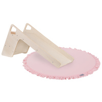 KiddyMoon Spielmatte für Kinder Aus Schaumstoff Montessori Weiche Kindermatte Babymatte Baby Spieldecke Krabbelmatte Schaumstoffmatte Spielzeug Teppich, Hergestellt In EU, rosa, XL