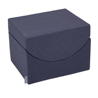 KiddyMoon Spielplatz aus Schaumstoff 2-teiliges Set Hindernisläufen, dunkelblau, Multi-Größe