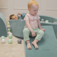 KiddyMoon Spielplatz Aus Schaumstoff Für Kinder Waschbare Bezug, , Multi-Größe