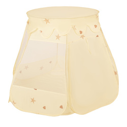 Baby Spielzelt Mit Plastikbällen Für Kinder Leicht Und Kompakt Ideal Für Drinnen Und Draußen Fördert Sensorische Integration Schneller Aufbau, Hellbeige: Pastellbeige/Weiß/Minze, 100 Stück