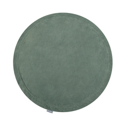 MW-105V-51 KiddyMoon Matte und Sack für Balle und Spielzeuge 2in1 mit Kordelzug, Waldgrün