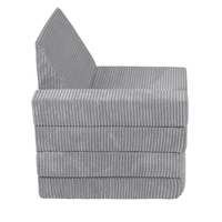 KiddyMoon Kindersessel Aufklappen aus Schaumstoff Sessel für Kinder Kinderstuhl für Kinderzimmer Stuhl Faltmatratze Matratzen Relaxsessel Kuschelsessel, , 70x55x30 cm