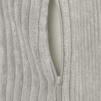 KiddyMoon Kindersessel aus Schaumstoff Sessel für Kinder Kinderzimmer Faltmatratze Relaxsessel Kuschelsessel, hellgrau, Kindersofa