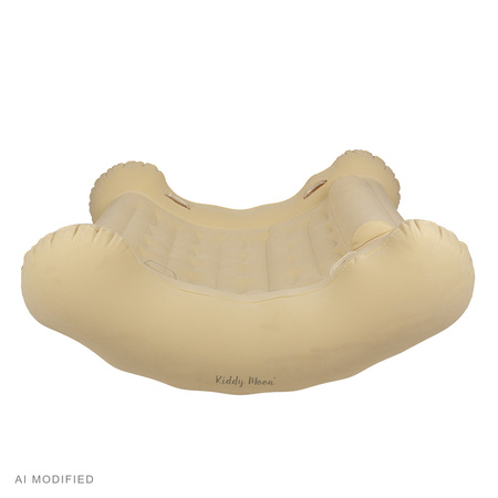 KiddyMoon Aufblasbarer Schaukel-Balancer PVC sensorisches Spielzeug, Beige, L