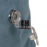 KiddyMoon Peapod Sensorischer Stuhl für Kinder Aufblasbarer Entlastungstherapie, blau, M