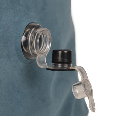 KiddyMoon Peapod Sensorischer Stuhl für Kinder Aufblasbarer Entlastungstherapie, blau, L