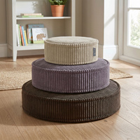 KiddyMoon 3-Teilige Schaumstoff Elements für Kinder Kinderzimmer-Accessoire, beżowy-fioletowy-brązowy