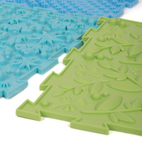 KiddyMoon Sensorik-Puzzlematte für Kinder Therapiematte, Mehrfarbig, 6 Stücke