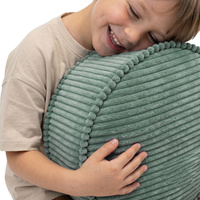 KiddyMoon 3-Teilige Schaumstoff Elements für Kinder Kinderzimmer-Accessoire, grün/beige/dunkelgrau, Mx3