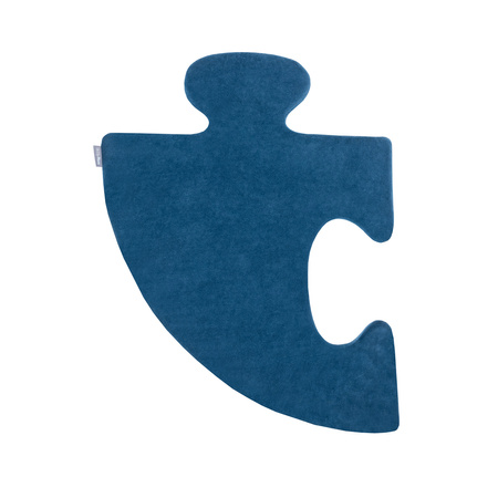 KiddyMoon Puzzles aus Schaumstoff Puzzlespiel Set Spielmatte für Kinder, Lagunetürkis/Eisblau